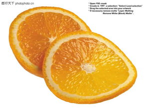 香橙0035 圆形水果的视觉盛宴