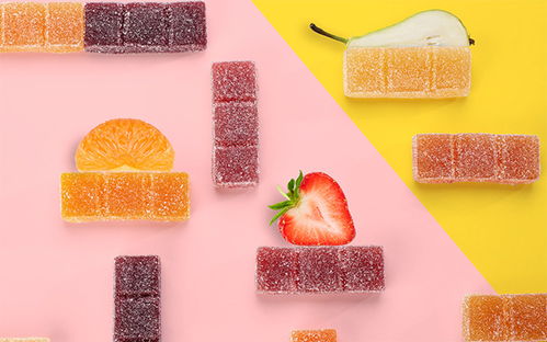 比利时水果糖果 甜蜜的果味艺术